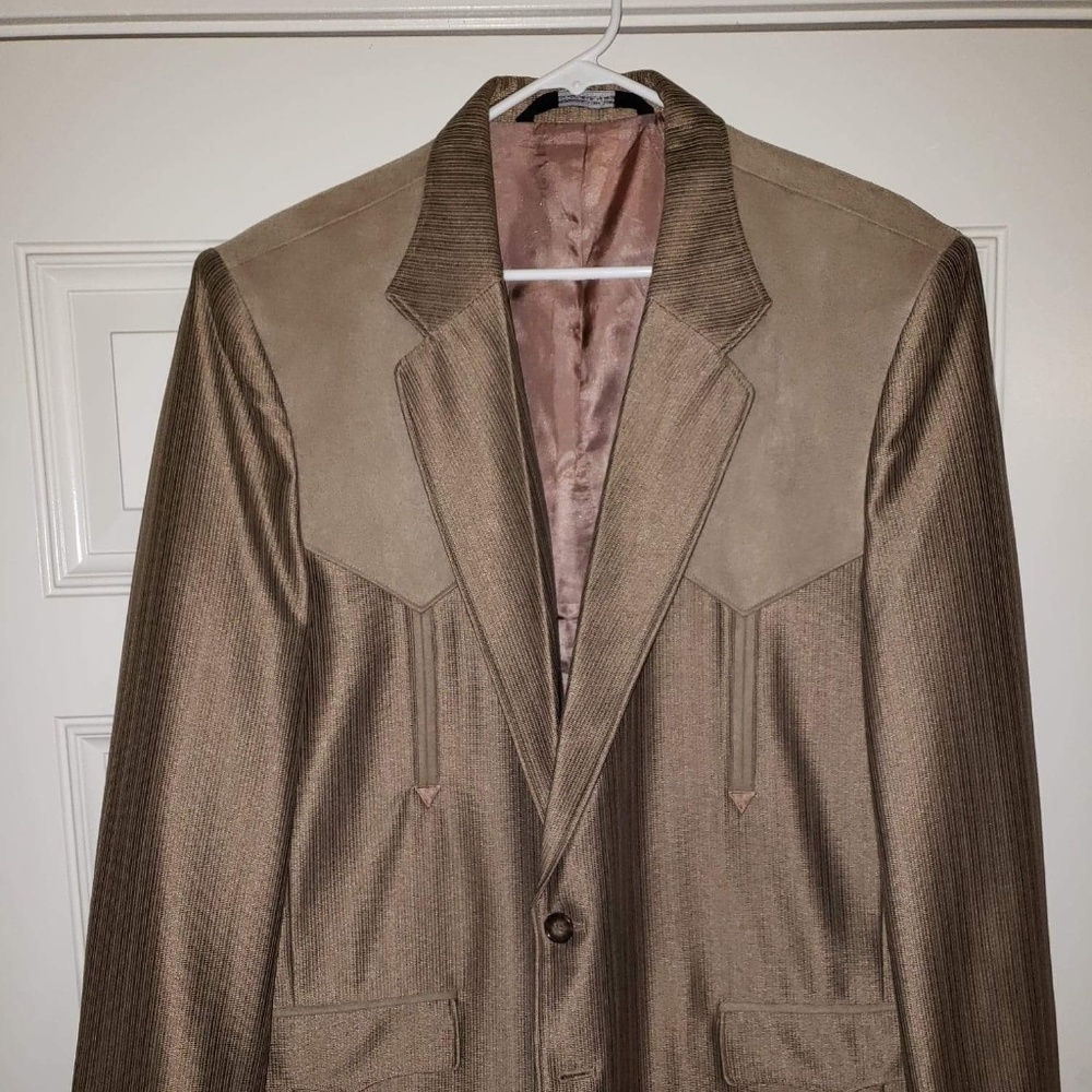 Mens Vintage Buffalo Country Western Dress Coat